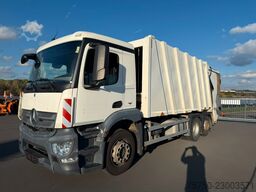 Çöp kamyonu MERCEDES-BENZ Antos 2533 6x2 Faun Variopress 524 + Zoeller
