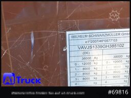 SCHWARZMUELLER Vollalu, 90m³, 7620 Kg, Lift CF 8mm,