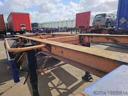 koehler Elmshorn 20 ft container chassis steel suspension bpw drum