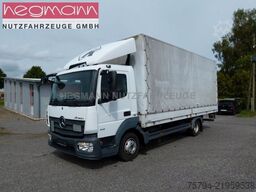 MERCEDES-BENZ Atego 818L, Pritsche Plane LBW, Klima, AHK, DE.