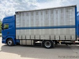SCANIA R410 Pritsche+Plane/Retarder + Anhänger Krone