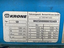 Krone SD / Borden / Tautliner / BPW