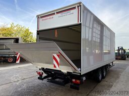 Möslein TK0105D-L Weiß  Tandem Koffer, Ladebordwand 1,5 t + DurchladbarNeufahrzeug --