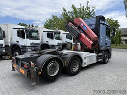 Mercedes-Benz Actros 2548 LS 6X2 Kran HMF 3220 bis 16 Meter
