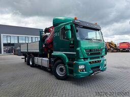Iveco Stralis 500 6x2 3 Way tipper Fassi 365+Flyjib ,...