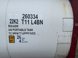 CIMC FOOD 20FT ISO / 25.930L-1-COMP. / L4BN / UN Por...
