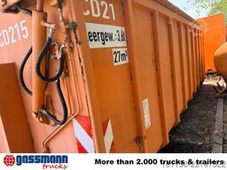  Abrollcontainer mit hydr. Deckel ca. 27m³