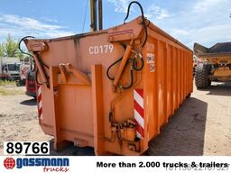  Abrollcontainer mit hydr. Deckel ca. 27m³