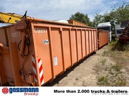  Abrollcontainer mit hydr. Deckel ca. 27m³
