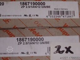 Weidmüller verschiedene Typen