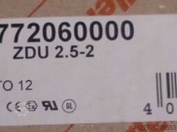 Weidmüller verschiedene Typen