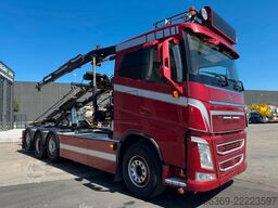 VOLVO 8x2*6 Sawo tipper / Hiab X-DUO 102 E-2