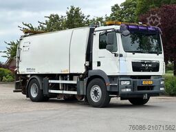MAN TGM 18.340 BEKKER LaGram/FAUN RAIL SWEEPER/Eise...