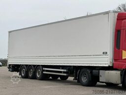 Van Hool 3 assige kasten trailer LBW LAADKLEP 2500kg