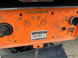 Van Hool 3 assige kasten trailer LBW LAADKLEP 2500kg