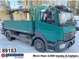 Mercedes-Benz Atego 818 L 4x2, Kran Hiab X-Duo 078 BS-2, 2x AHK