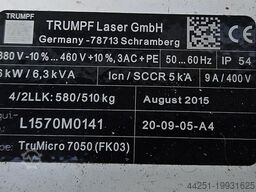 Trumpf TruMicro 750