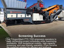 Polygonmach PTS155  track screen