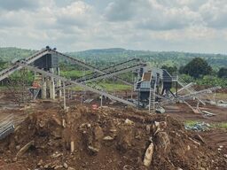 Polygonmach 350 tons per hour stationary crushing, screenin...