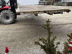 Krone 7,82m BDF Baustoff Zurringe Kranbar