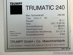 Trumpf Trumatic 240 R