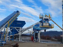 PROMAX Mobile Concrete Batching Plant M100-TWN (100m3/h)