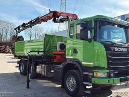 SCANIA G450 Kipper KRan Atlas 206.3E AHK Bordmatic FUNK