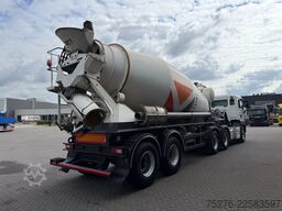 MAN TGS 33.460 6x4 +Mixeroplegger 12 m3 De Buf Euro 6