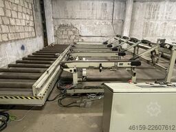 Weinig E6 infeed + A5 outfeed + stacker