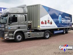 DAF CF 370 FT Trekker+Krone stuur as trailer. 2 Asser