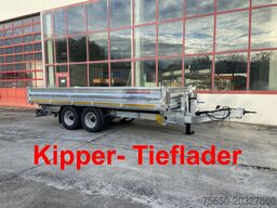 Möslein TTD 11 Breite Reifen  Kipper Tieflader, Breite Reifen-- Neufahrzeug --