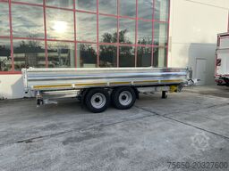 Möslein TTD 11 Breite Reifen  Kipper Tieflader, Breite Reifen-- Neufahrzeug --