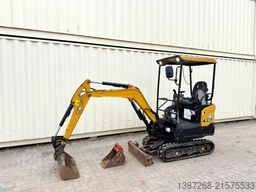 SANY SY16/  2022 BJ / 627 H / 2 x Löffel