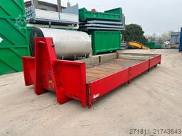  CONTAINER SCARRABILE A PIANALE CON SPONDE