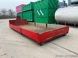  CONTAINER SCARRABILE A PIANALE CON SPONDE
