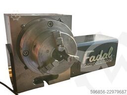 Stół obrotowy CNC Fadal VH65 Röhm Ø125 – 4 oś