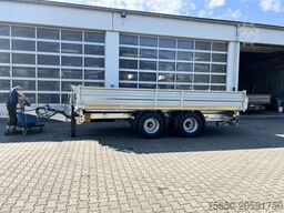 Möslein TTD 19 B neuer 19 t Tandemkipper- Tieflader hydraulischer Klappe