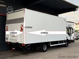 IVECO EuroCargo ML75E19 Klima ACC Spurhalte 6,1m LBW