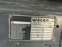 WECON AZ218LN Tandem 7,5m BDF Lafette 2x BPW ECO Achse