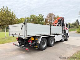 MAN TGS 37.440 8x4 KRAN 21m Kipper 5/6 Steuerkre