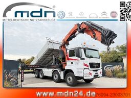 MAN TGS 37.440 8x4 KRAN 21m Kipper 5/6 Steuerkre