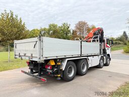 MAN TGS 37.440 8x4 KRAN 21m Kipper 5/6 Steuerkre