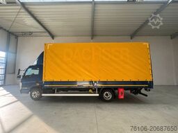 FUSO Canter 7C18 Pritsche Plane mit Ladebordwand