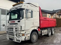 SCANIA R560 V8 6x4 Euro 4 Rückmulde + Zgm Bj 2007