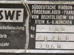 SWF Tragkraft 0,50 to