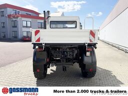 Unimog U 130 4x4, Kipper, Zapfwelle vorne+hinten,