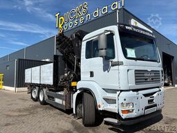 MAN TGA + HIAB 422E-8  + REMOTE + 6X2 + LIFT/STEERI...