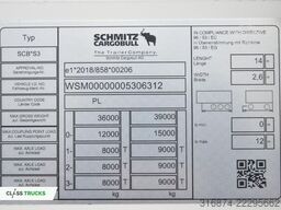 SCHMITZ CARGOBULL Double Deck FP 60 Carrier Vector 1550 Lifting Axle