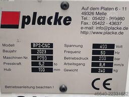 PLACKE EQPB-2 BabyPress 6,2t x 285 mm