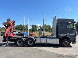 DAF XF 510 MIT PENZ LADEKRAN 6X4,  12Z9.50 INKL. HOLZGREIFER